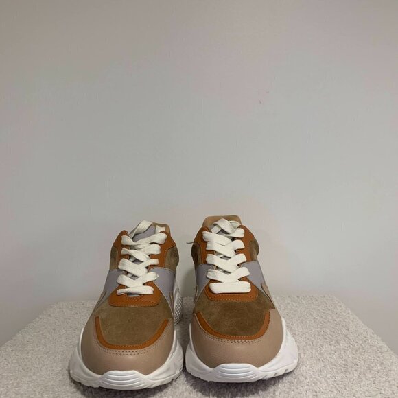 AQUA Alba Mixed Media Platform Sneakers - Picture 9 of 11